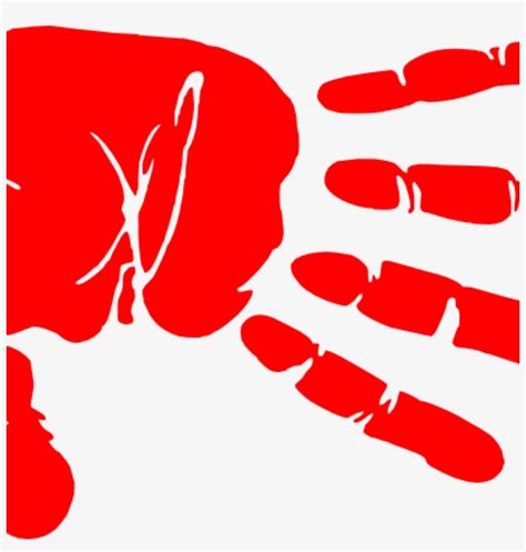 Handprint Clipart Handprint Clipart Red Cute Borders Red Hand Print