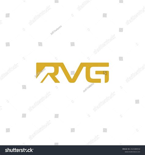 Letter Rvg Real Estate Logo Stock Vector Royalty Free 2121484532