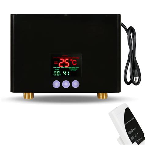 Mua W Tankless Mini Hot Water Heater Under Sink V Thermostatic Washing Heating System
