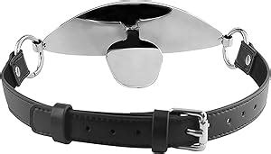 Amazon Kutocesy Mouth Gag Adjustable Stainless Steel Sex Ball Fetish Restraints Sm Slave
