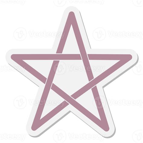 Pentagram Sticker Drawing 46722561 Png