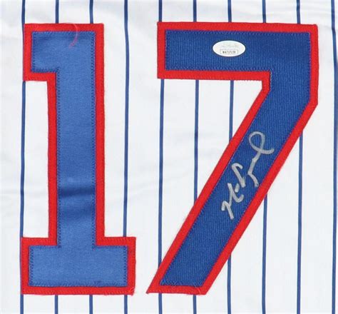 Mark Grace Signed Jersey Jsa Pristine Auction