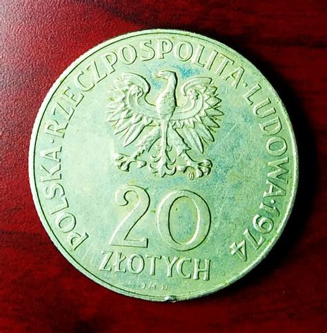 XXV LAT RWPG 20 ZŁOTYCH 1974 WYPRZEDAŻ TANIO Radom Kup teraz na