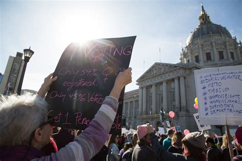 PHOTOS Pussy Hats And Protest Signs Fill Streets At Bay Area Women S Marches KQED