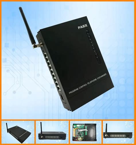 Мини АТС MS108-GSM телефонная система АТС с sim-картой для дома и офиса