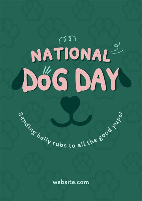 National Dog Day Letterhead Brandcrowd Letterhead Maker