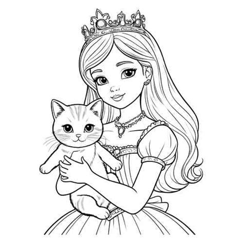 Раскраски для девочек 6 – 7 лет (распечатать)