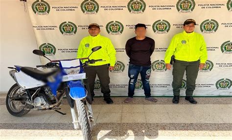 Polic A Nacional Logra La Captura De Un Hombre Con Una Motocicleta