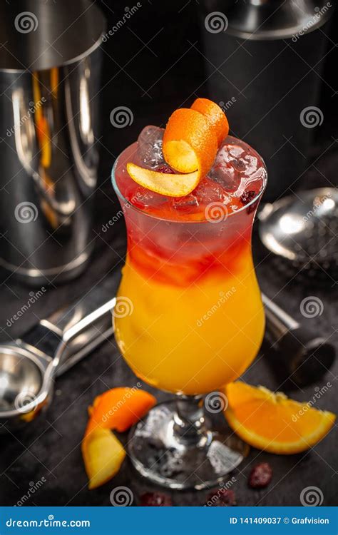Sex On The Beach Cocktail Stock Image Image Of Alcohol