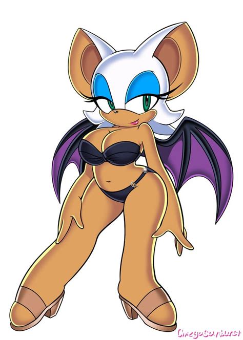 Rougebikinialt By Omegasunburst De Jxiv Fullview Rouge The Bat Temptress Luscious Hentai