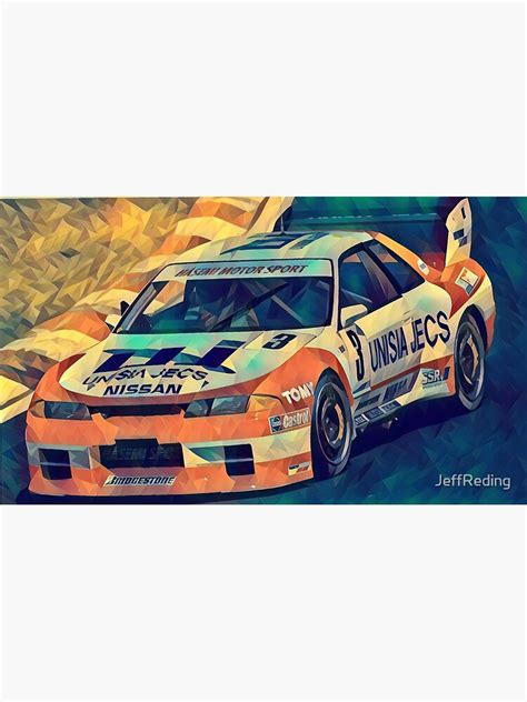Unisia Jecs Nissan Skyline Gt500 Jgtc Poster For Sale By Jeffreding