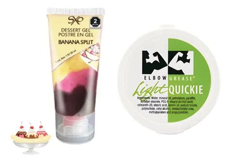 Lubricante Dilatador Anal Elbow Grease Postre Banna Split Ligth Ligero Meses Sin Inter S