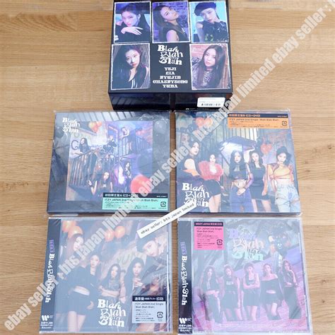 Itzy Japan Blah Blah Blah Limited A B Normal Midzy Japan Fan Club Ebay