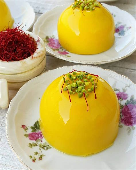 طرز تهیه دسر زعفرانی با پودر ژلاتین و خامه صبحانه خوشمزه و مجلسی