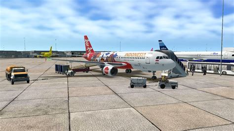 [RFS Real Flight Simulator] Indonesia AirAsia A320 - 200 |Labuan Bajo