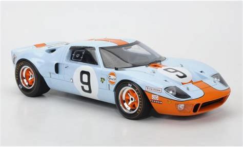 Modellautos Ford Gt40 118 Solido No9 Gulf 24h Le Mans 1968 P