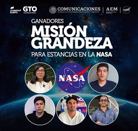 J Venes Estudiantes De M Xico Realizar N Estancias En La Nasa