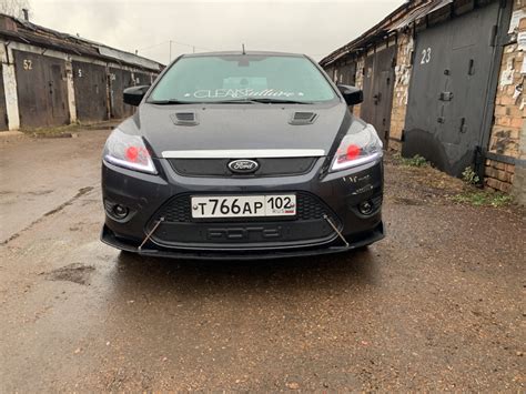 Тюнинг фары и bi led птф — Ford Focus Hatchback II, 1,6 л, 2011 года ...