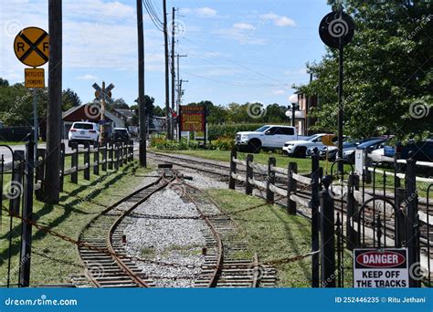 Strasburg Rail Road Train Car Editorial Image