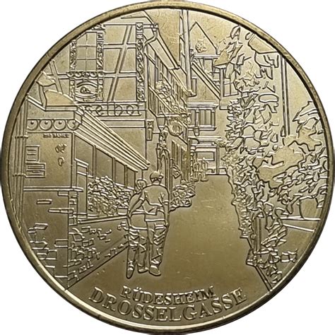 Medal Drosselgasse National Tokens Deutsche M Nzkollektion