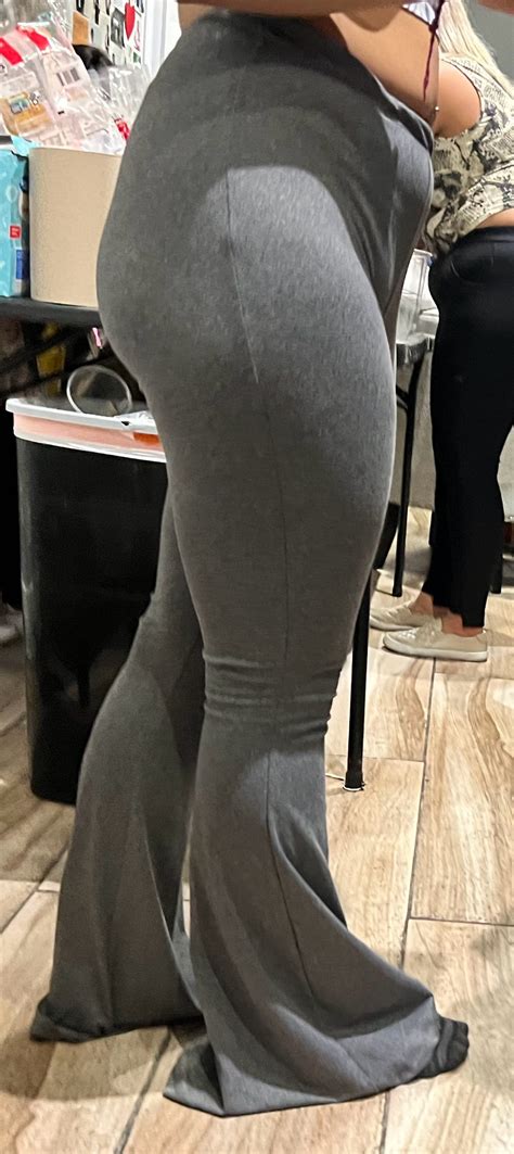 Thick Latina Grey Leggings Spandex Leggings Yoga Pants Forum