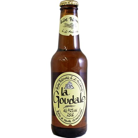 La Goudale Bière blonde à l ancienne 7 2 bouteilles 12x25cl pack de 12 selfdrinks