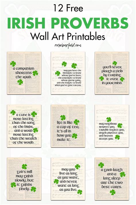 Top 20 Inspiring Irish Proverbs And Their Meanings Explained Artofit