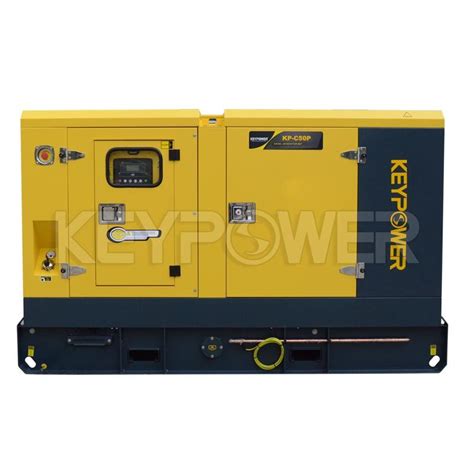 50hz 50kva 50kw Silent Four Stroke Diesel Generator With Yanmar Engine