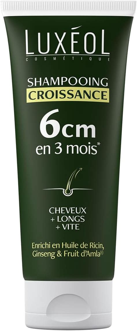 Lux Ol Shampoing Croissance Pousse De Cm En Mois Des Cheveux