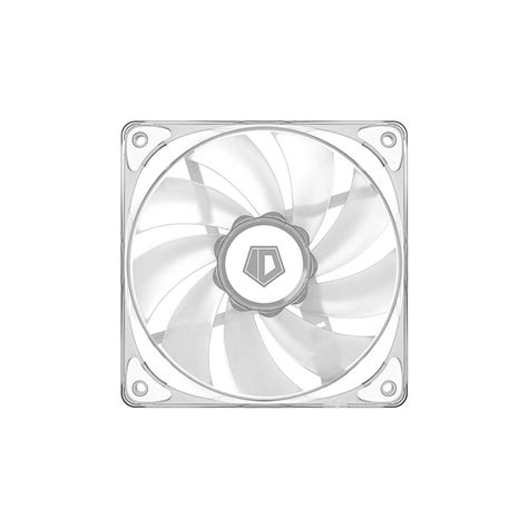 ID-Cooling CT-12025-ARGB Snow 120mm PWM Crystal Case Fan