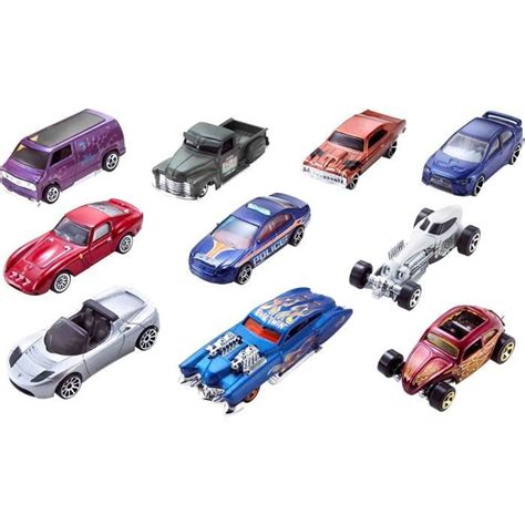 Hot Wheels Coffret V Hicules Jouet Pour Enfant De Petites Voitures Miniatures Mod Le