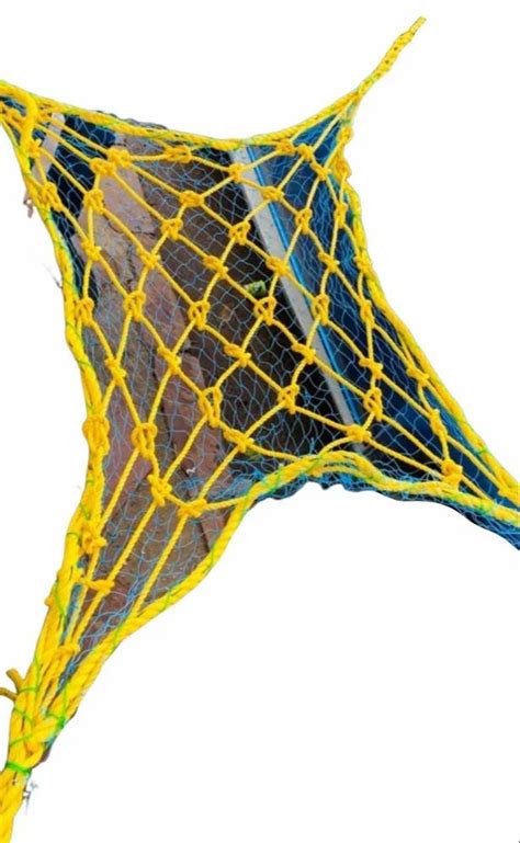 Yellow Double Layer Construction Safety Nets Polypropylene At Rs