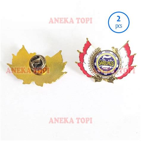 Pin Sarbumusi Pin Bros Wing Logo Sarbumusi Lencana Pin Logo Sarbumusi