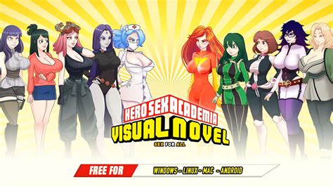 Hero Sex Academia Visual Novel V0 033 SexForAll Scrolller