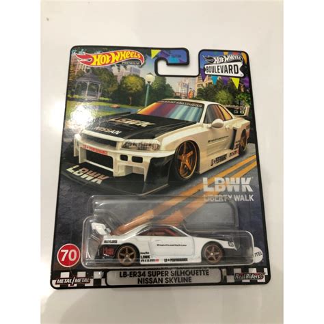 Hot Wheels PREMIUM LB ER SUPER SILHOUTTE NISSAN SKYLINE BOULEVARD Shopee Malaysia