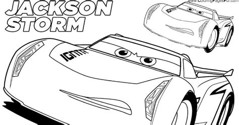 Jackson Storm coloring page | Coloring pages, Barbie coloring pages