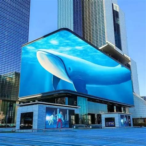 Naked Eye D Led Display Screen Billboard Custom Led Display Screens Manufacturer Ledkul
