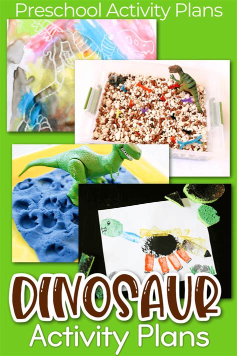 Preschool Dinosaur Theme Activity Plans - Early Childhood Lesson Plans