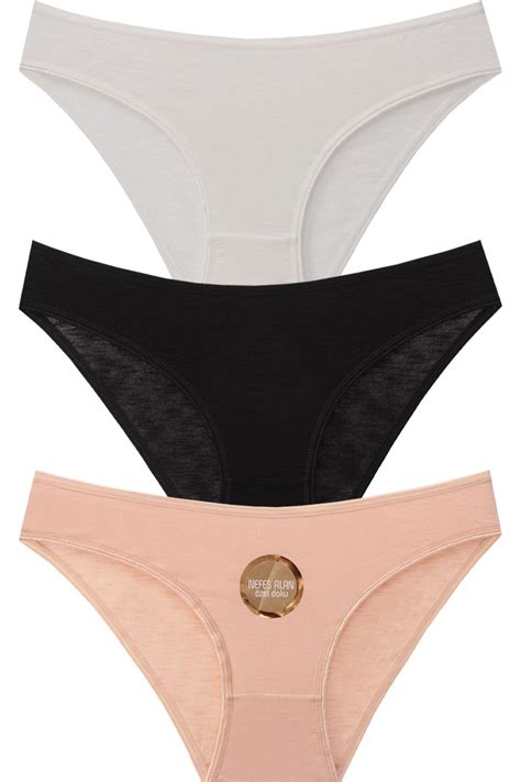 Papatya 3 lü Nefes Alan Kumaş Bikini Bato Külot Fiyatı Yorumları