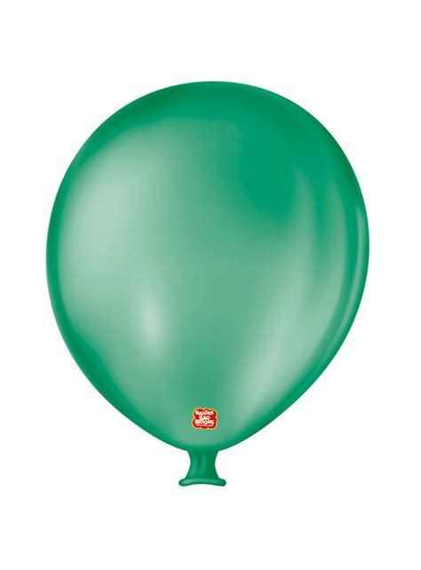 Bal O De L Tex Bexig O Gigante Verde Folha Polegadas Cm