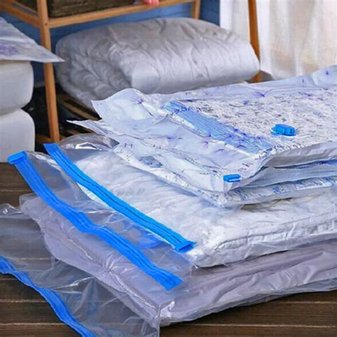 Saco A Vacuo Edredom - Saco a vacuo Hermético de Edredom Organizador de Cobertor Roupa ...