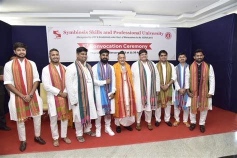 Symbiosis Skills And Professional University Holds 3rd Convocation