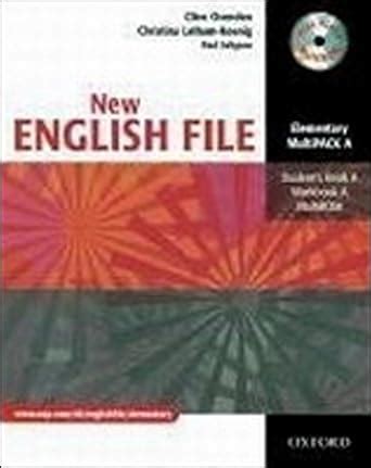 New English File Elementary. MultiPACK a: Oxenden, Clive: 9780194518222 ...