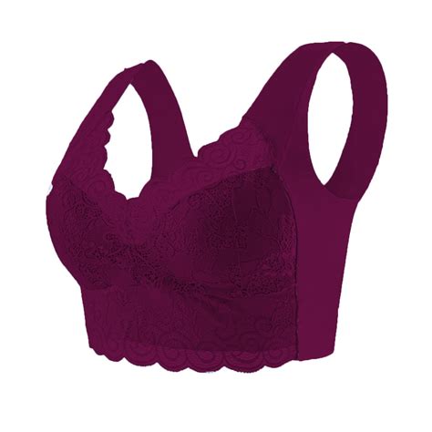 Ramiter Lingerie For Women Plus Size Women S Minimizer Plus Size Bra Full Coverage Unlined Soft