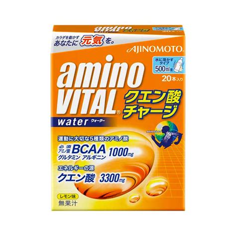 Ajinomoto Amino Vital Water 1L x 5 Pouches Made in Japan