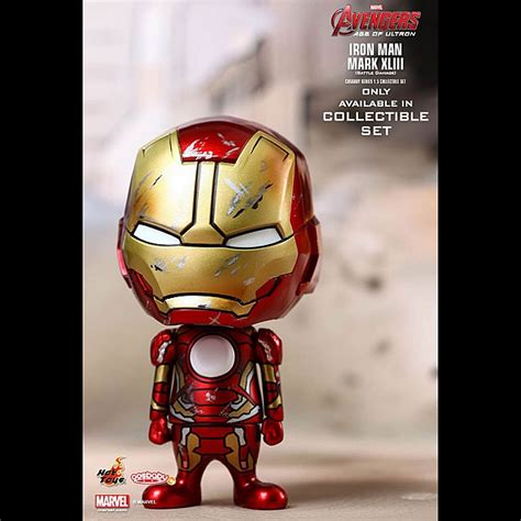 Hot Toys Avengers Age Of Ultron Series Cosbaby S Bobble Head Set
