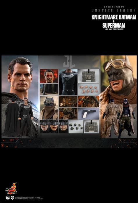 Hot Toys TMS038 ZACK SNYDER S JUSTICE LEAGUE KNIGHTMARE BATMAN AND SUPERMAN 1 6 Scale Action