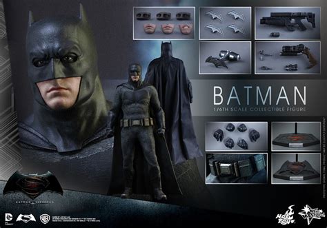Batman V Superman Official Reveal Of Hot Toys Batman And Superman The Toyark News