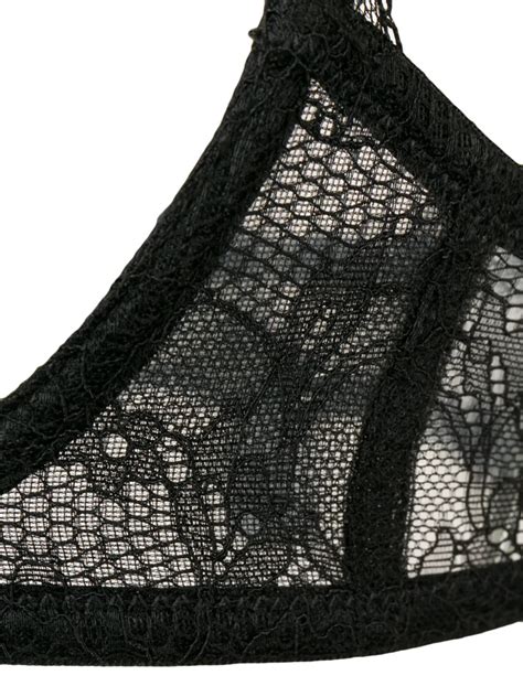 Maison Close Le Petit Secret Naked Breast Bra Black FARFETCH UK