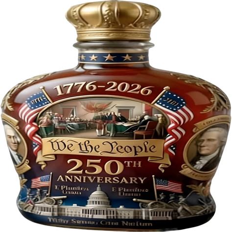 Bppeg 250th Anniversary We The People Heritage Whiskey Glass